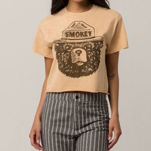 Smokey the Bear Cropped Tee / Mighty Fine / Target